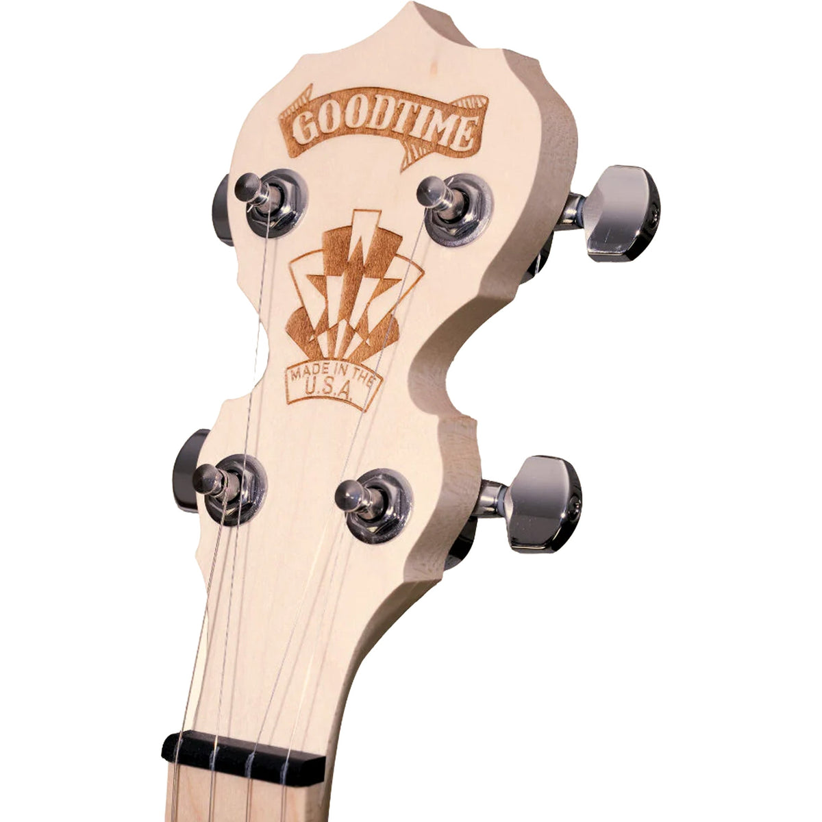 Deering Goodtime Two Deco 5-String Banjo with Resonator - View 10 | MusicMarket