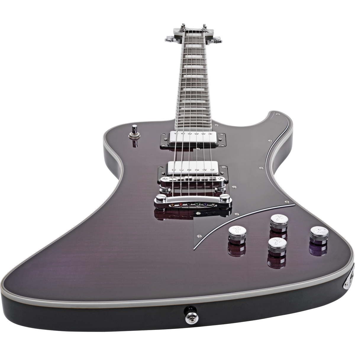 Hagstrom Fantomen Special Flame Maple Top Electric Guitar - Mystique Burst - View 6 | MusicMarket
