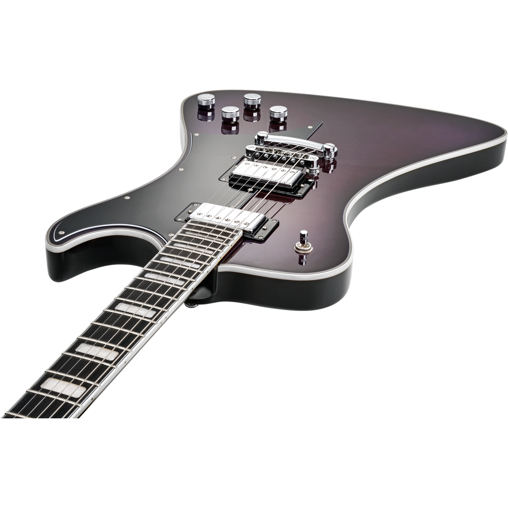 Hagstrom Fantomen Special Flame Maple Top Electric Guitar - Mystique Burst - View 7 | MusicMarket