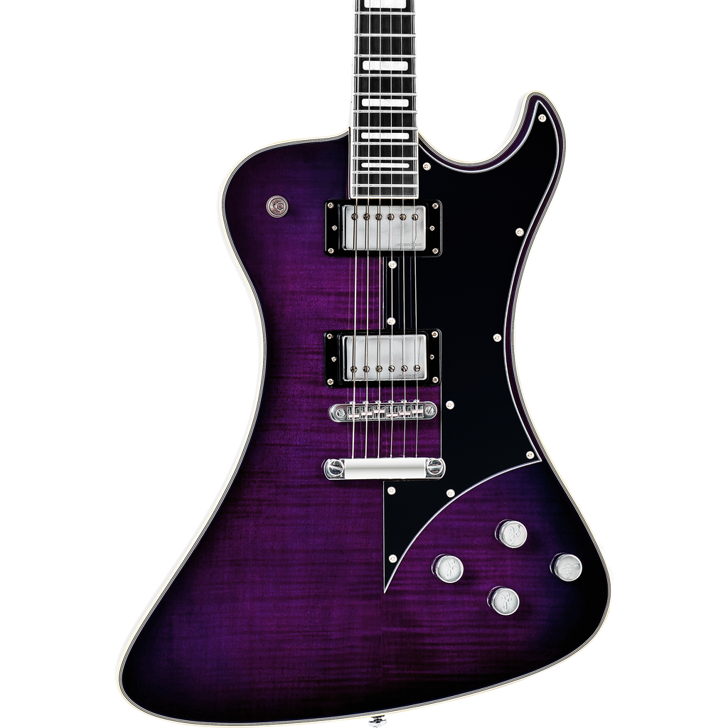 Hagstrom Fantomen Special Flame Maple Top Electric Guitar - Mystique Burst - MusicMarket