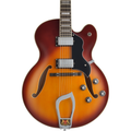 Hagstrom HJ800 Hollow Body Jazz Electric Guitar - Vintage Sunburst - MusicMarket