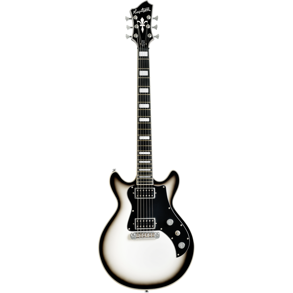 Hagstrom Megin Electric Guitar - Grey Burst - View 2 | MusicMarket