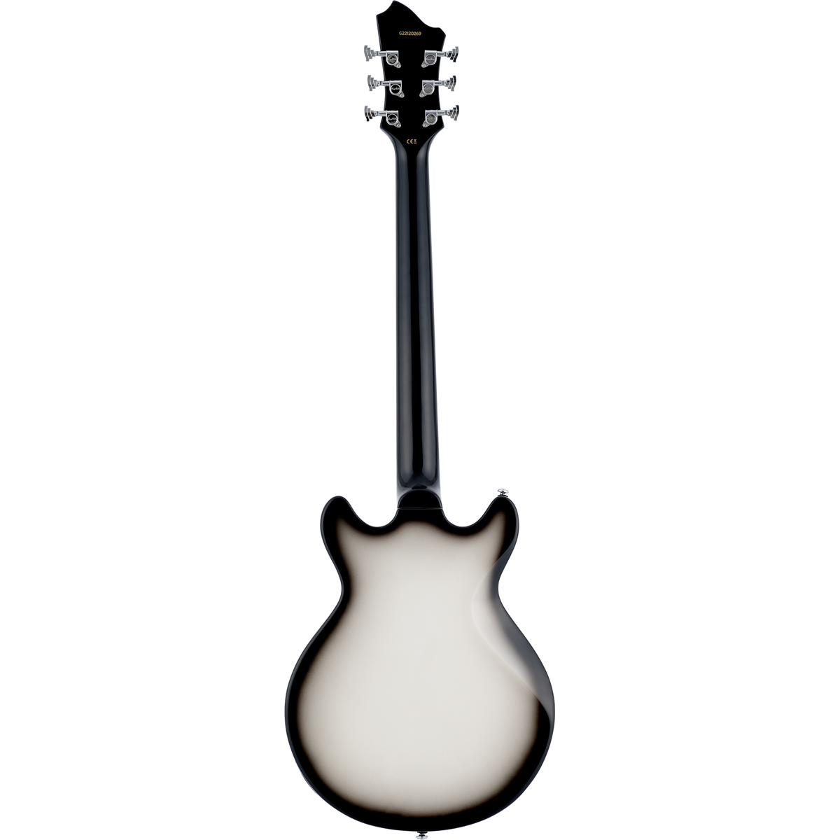 Hagstrom Megin Electric Guitar - Grey Burst - View 3 | MusicMarket