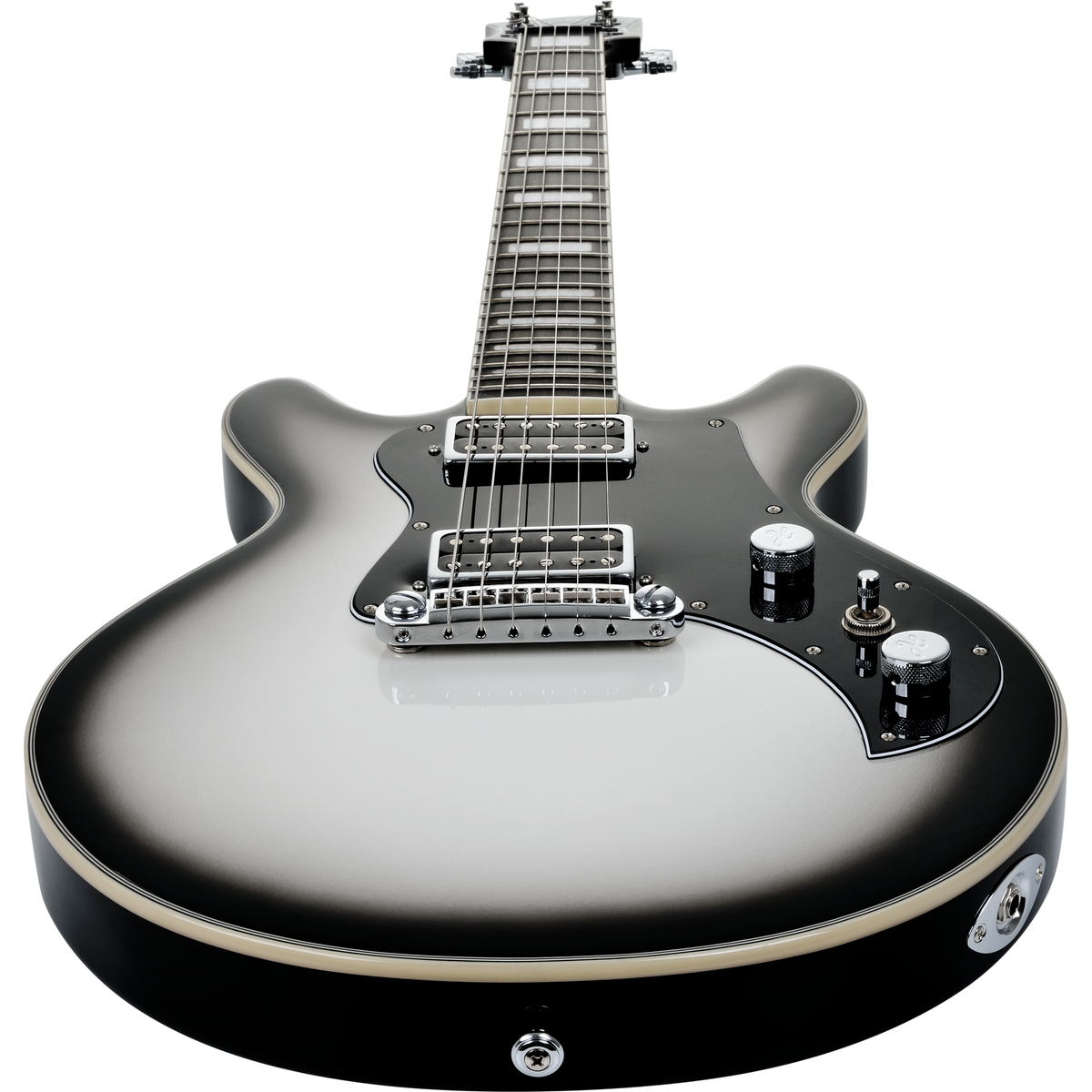 Hagstrom Megin Electric Guitar - Grey Burst - View 6 | MusicMarket