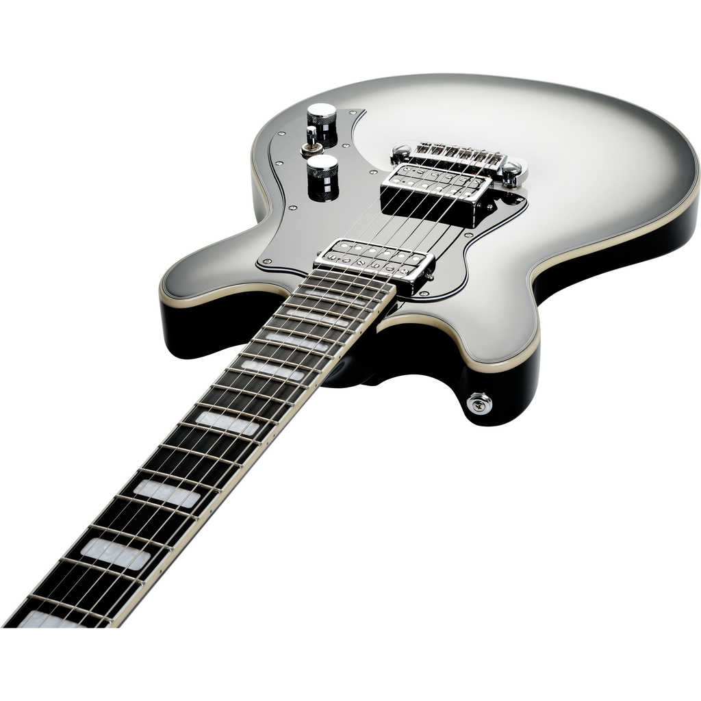 Hagstrom Megin Electric Guitar - Grey Burst - View 7 | MusicMarket