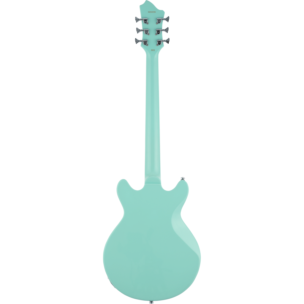 Hagstrom Megin Electric Guitar - Aged Sky Blue - View 3 | MusicMarket