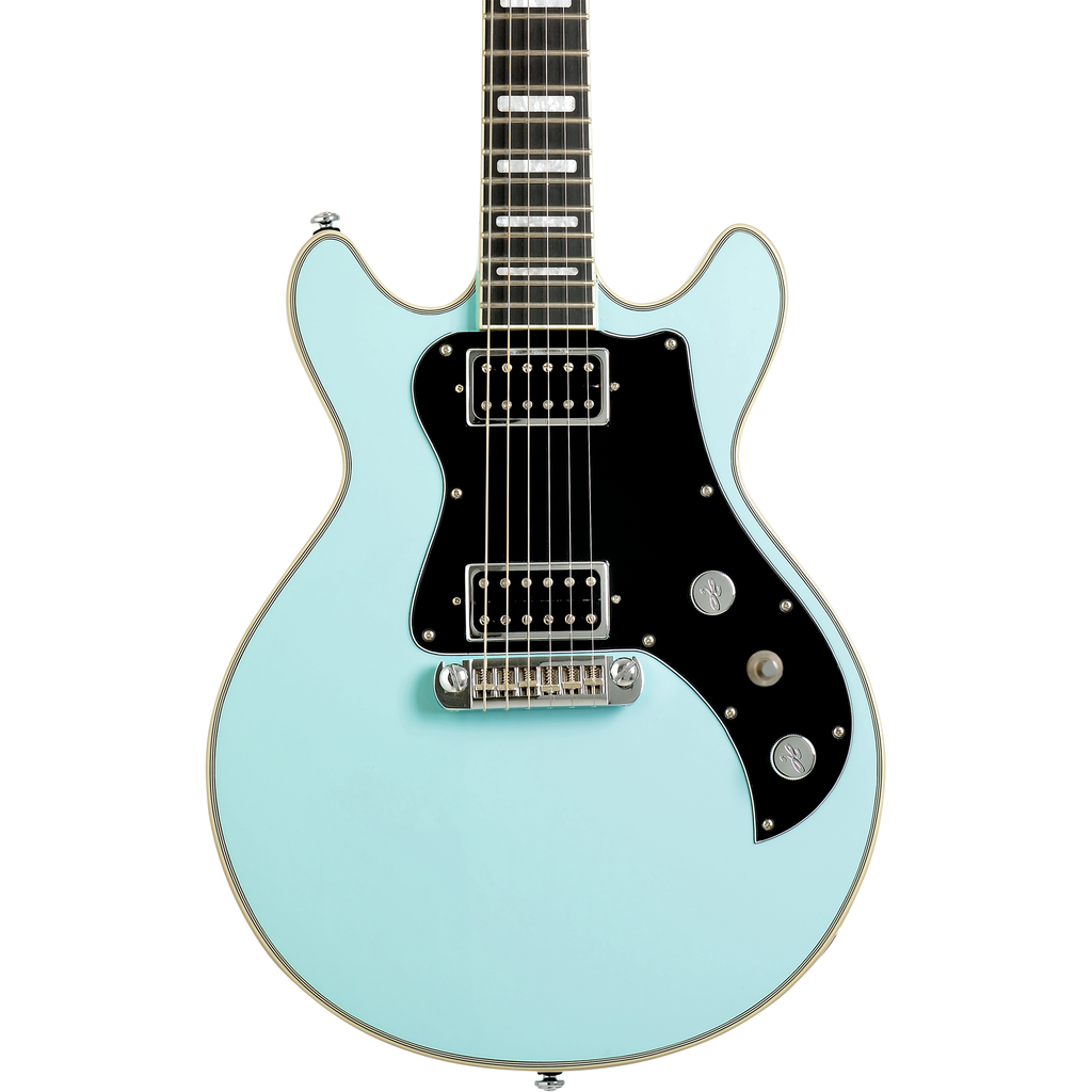 Hagstrom Megin Electric Guitar - Aged Sky Blue - MusicMarket