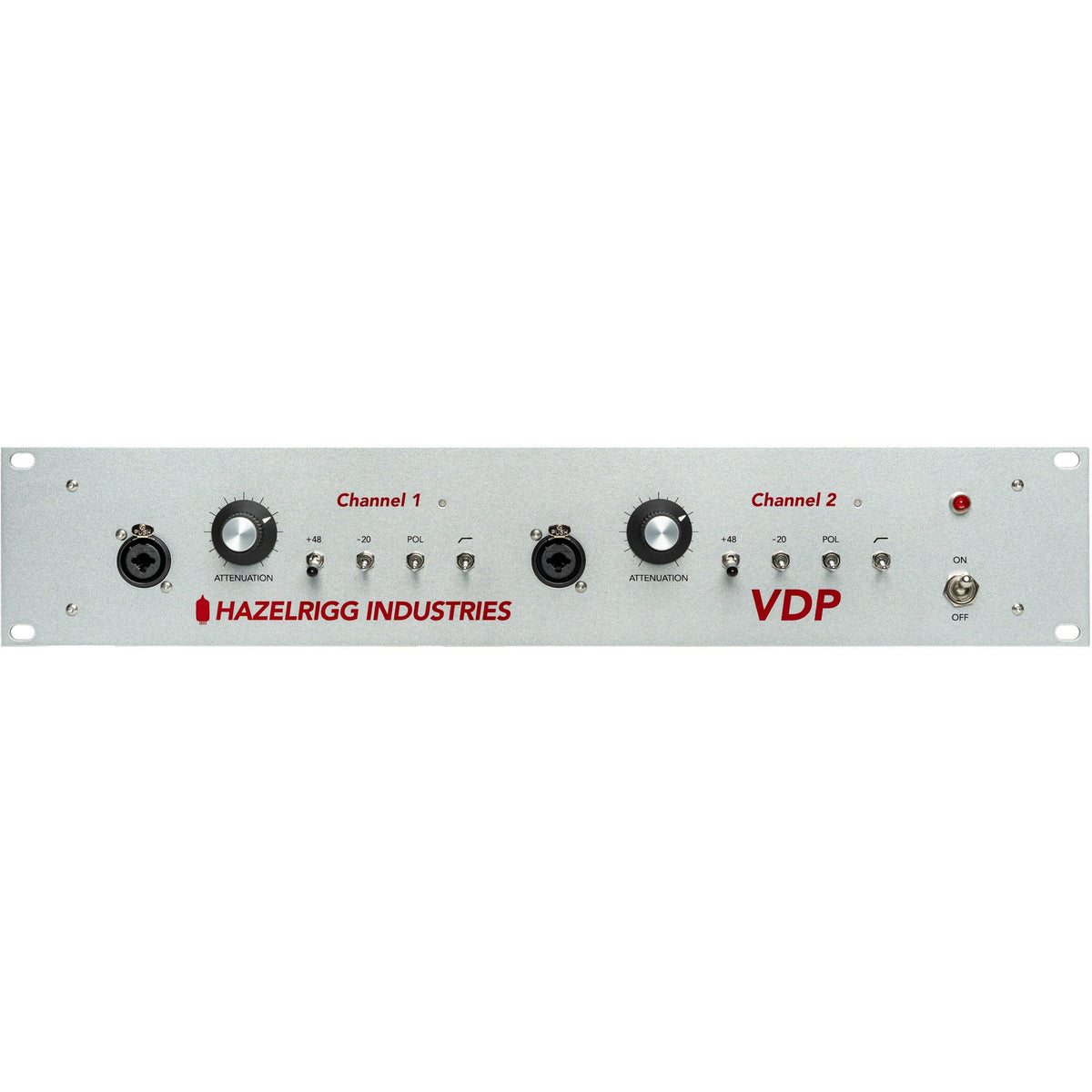 Hazelrigg Industries VDP Dual Channel Vacuum Tube Preamp and DI - MusicMarket