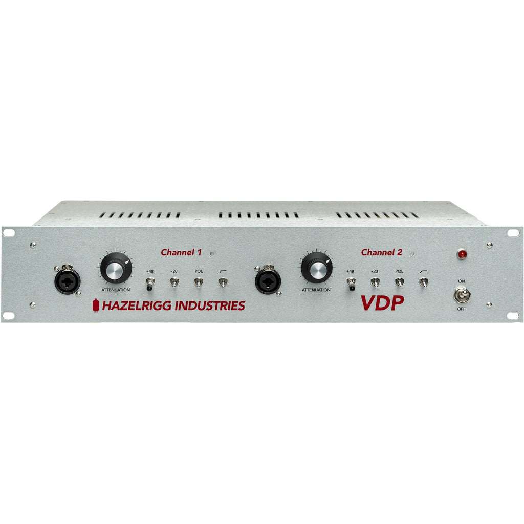 Hazelrigg Industries VDP Dual Channel Vacuum Tube Preamp and DI - View 2 | MusicMarket