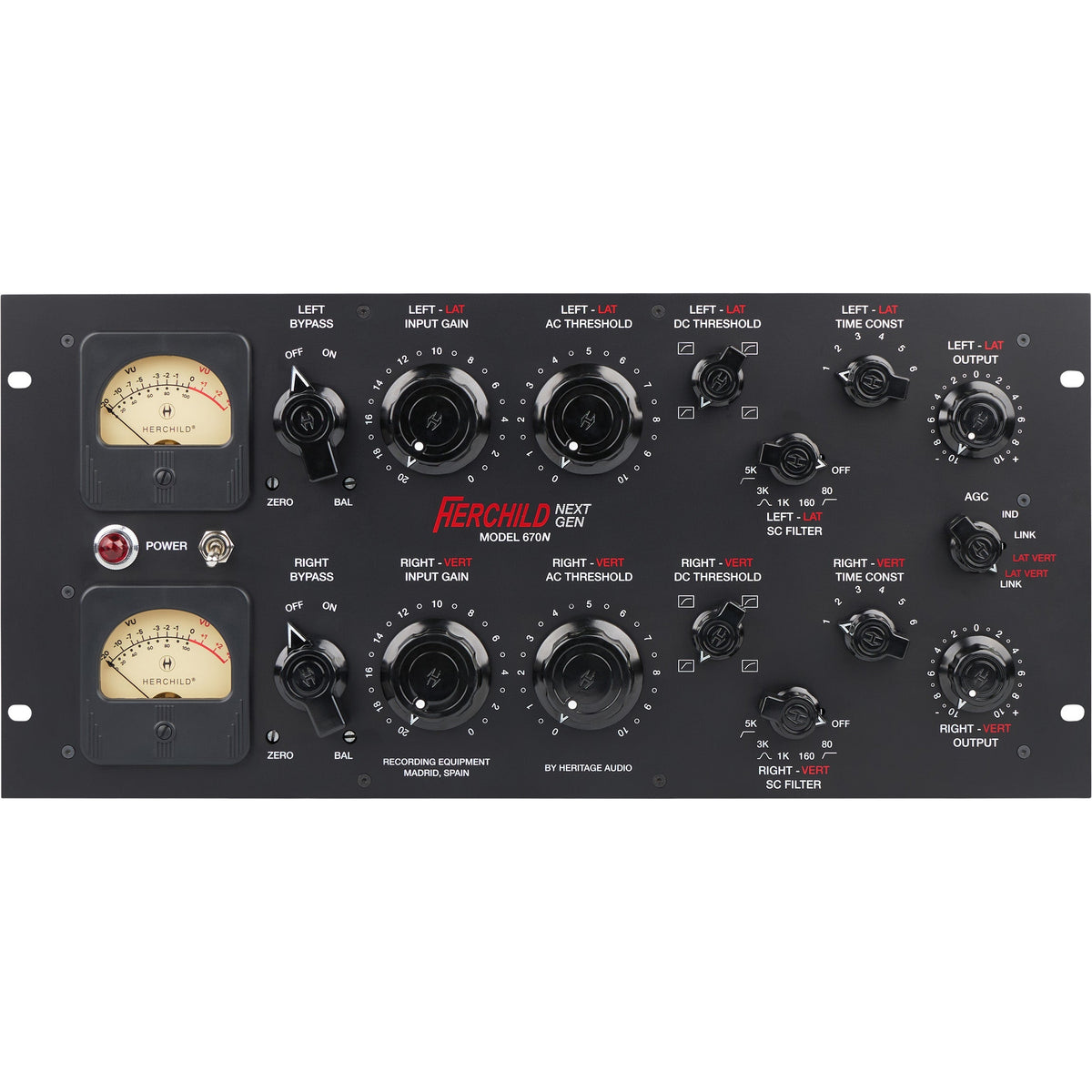 Heritage Audio HERCHILD Next Gen Model 670N Compressor - MusicMarket