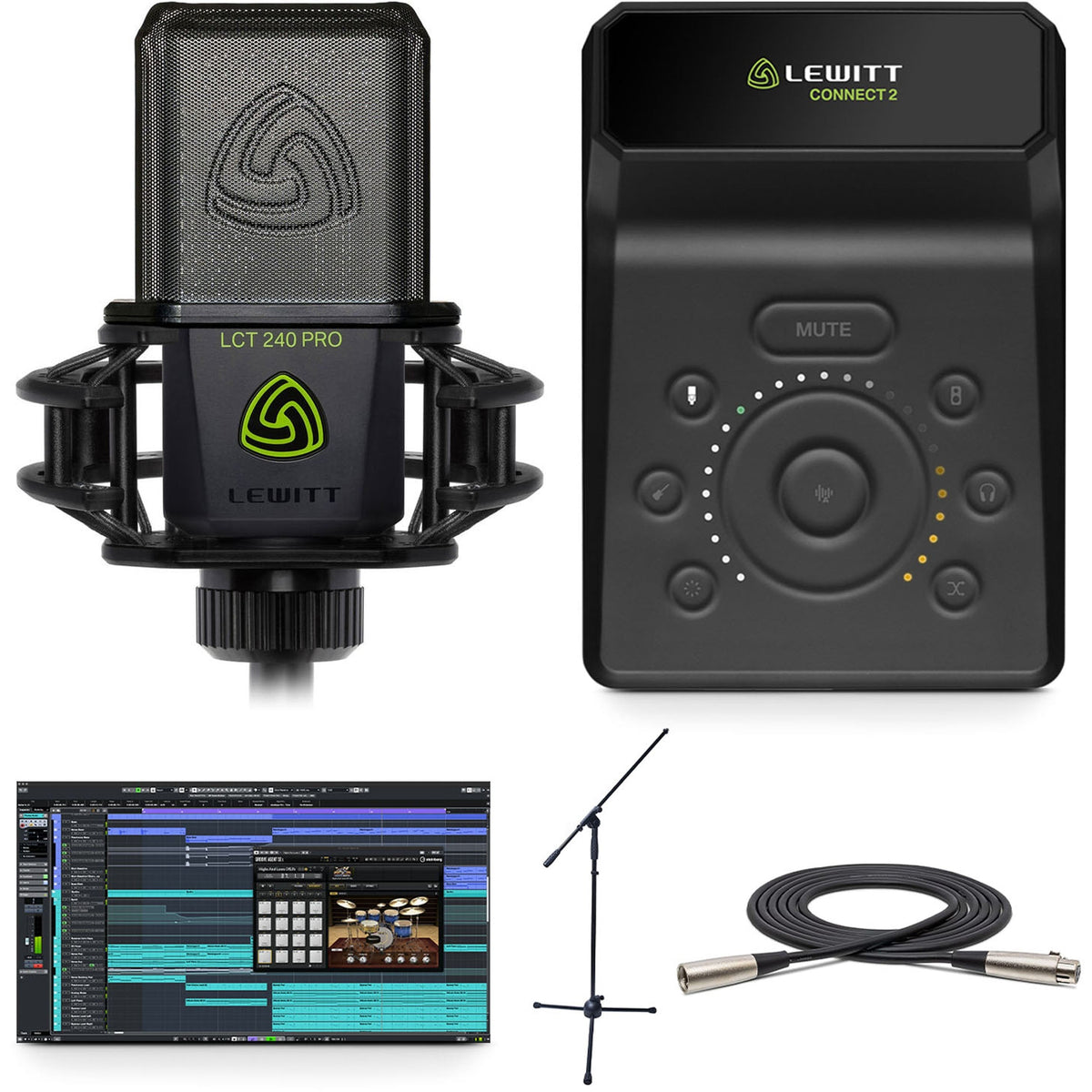 Lewitt Recording Starter Kit Bundle - MusicMarket