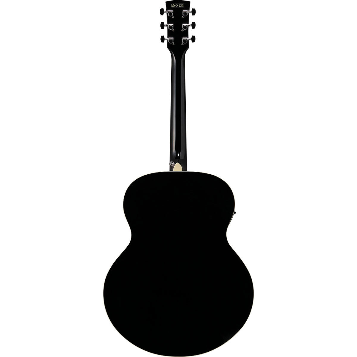 Ibanez Artwood Series Acoustic Electric Guitar, Black High Gloss - View 6 | MusicMarket