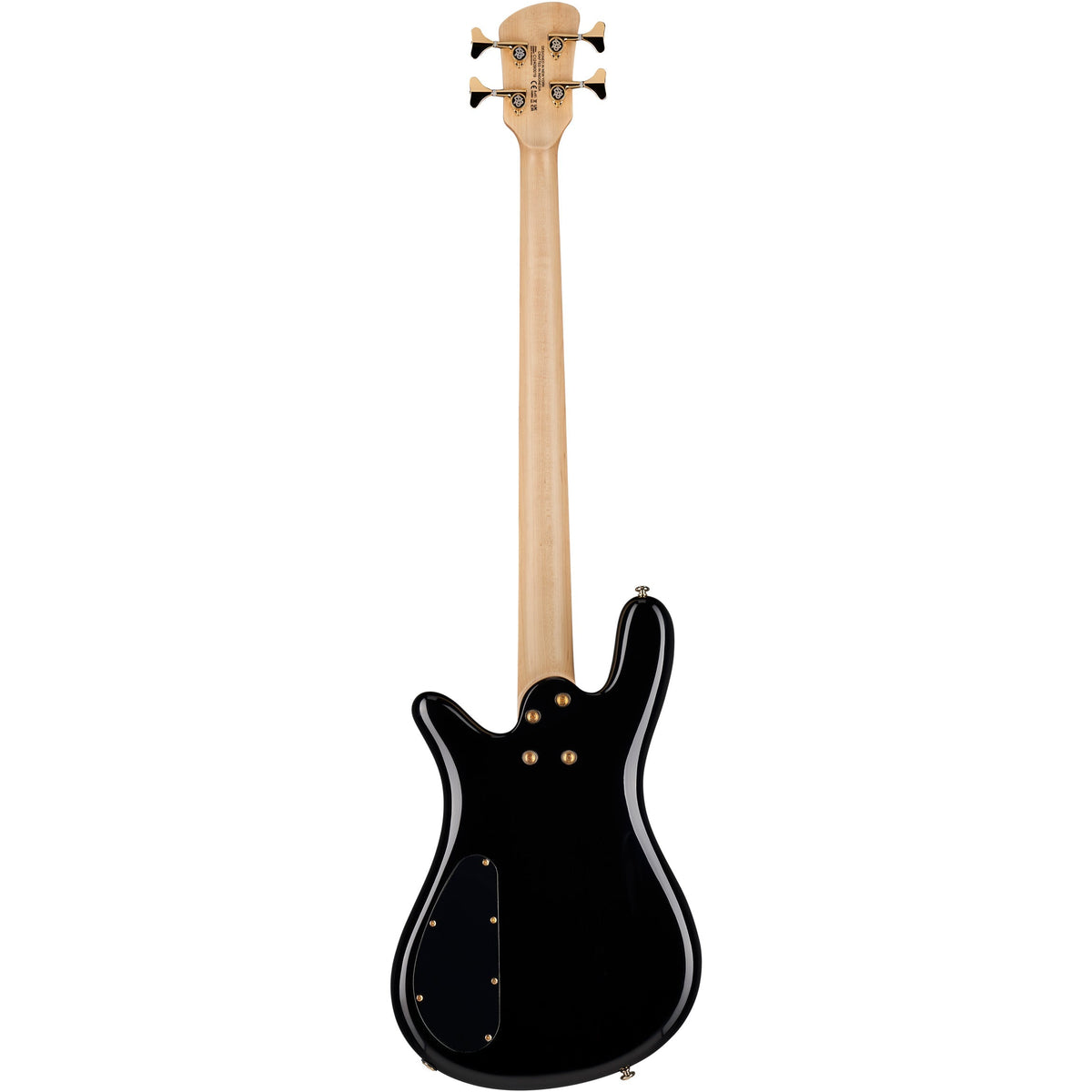 Spector Icon NS-2 Bolt-on Electric Bass - Black Stain Gloss w/ Gig Bag - View 3 | MusicMarket