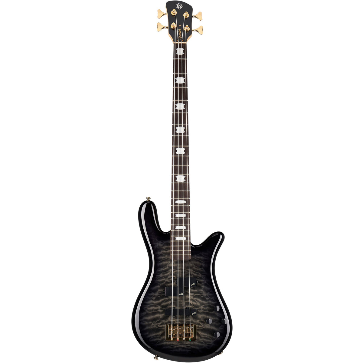 Spector Icon NS-2 Bolt-on Electric Bass - Black Stain Gloss w/ Gig Bag - View 2 | MusicMarket