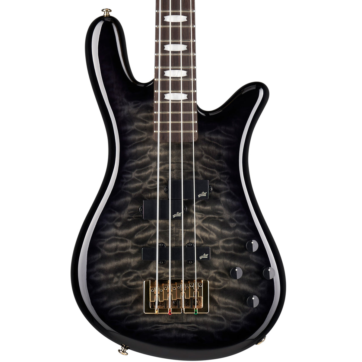 Spector Icon NS-2 Bolt-on Electric Bass - Black Stain Gloss w/ Gig Bag - MusicMarket