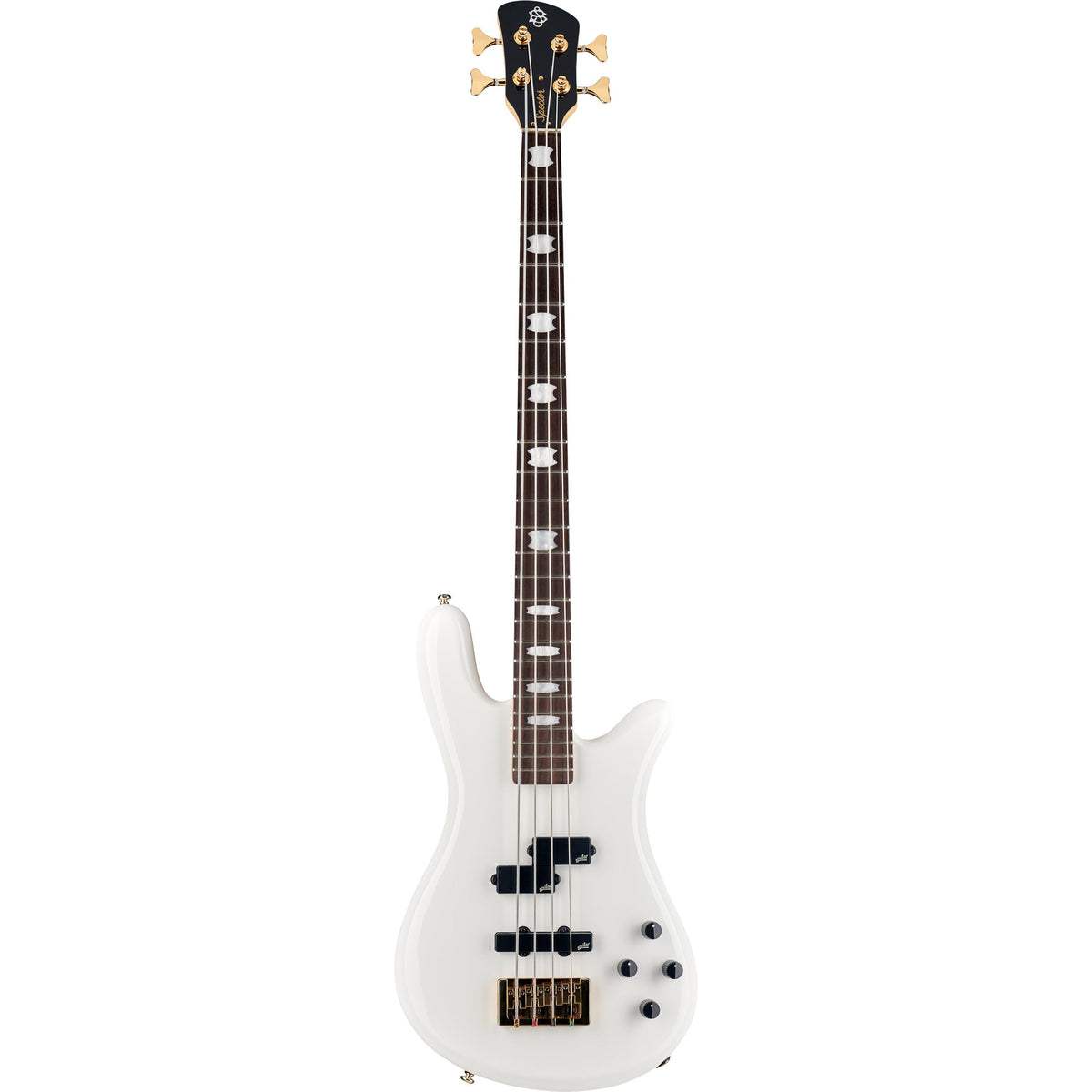 Spector Icon NS-2 Bolt-on Electric Bass - White Gloss w/ Gig Bag - View 2 | MusicMarket