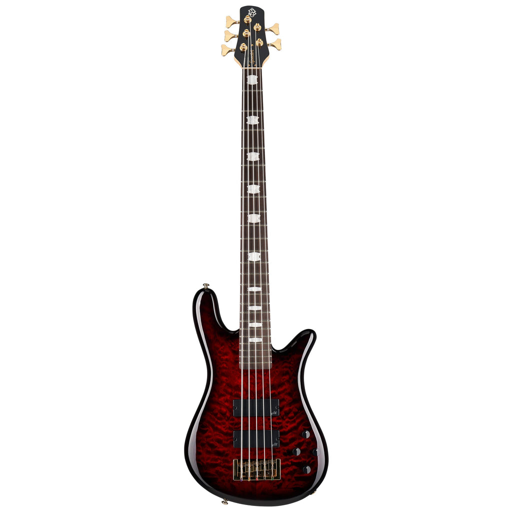 Spector Icon NS-5 Bolt-on Electric Bass - Black Cherry Gloss w/ Gig Bag - View 2 | MusicMarket