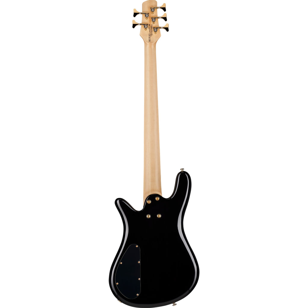 Spector Icon NS-5 Bolt-on Electric Bass - Black Stain Gloss w/ Gig Bag - View 3 | MusicMarket