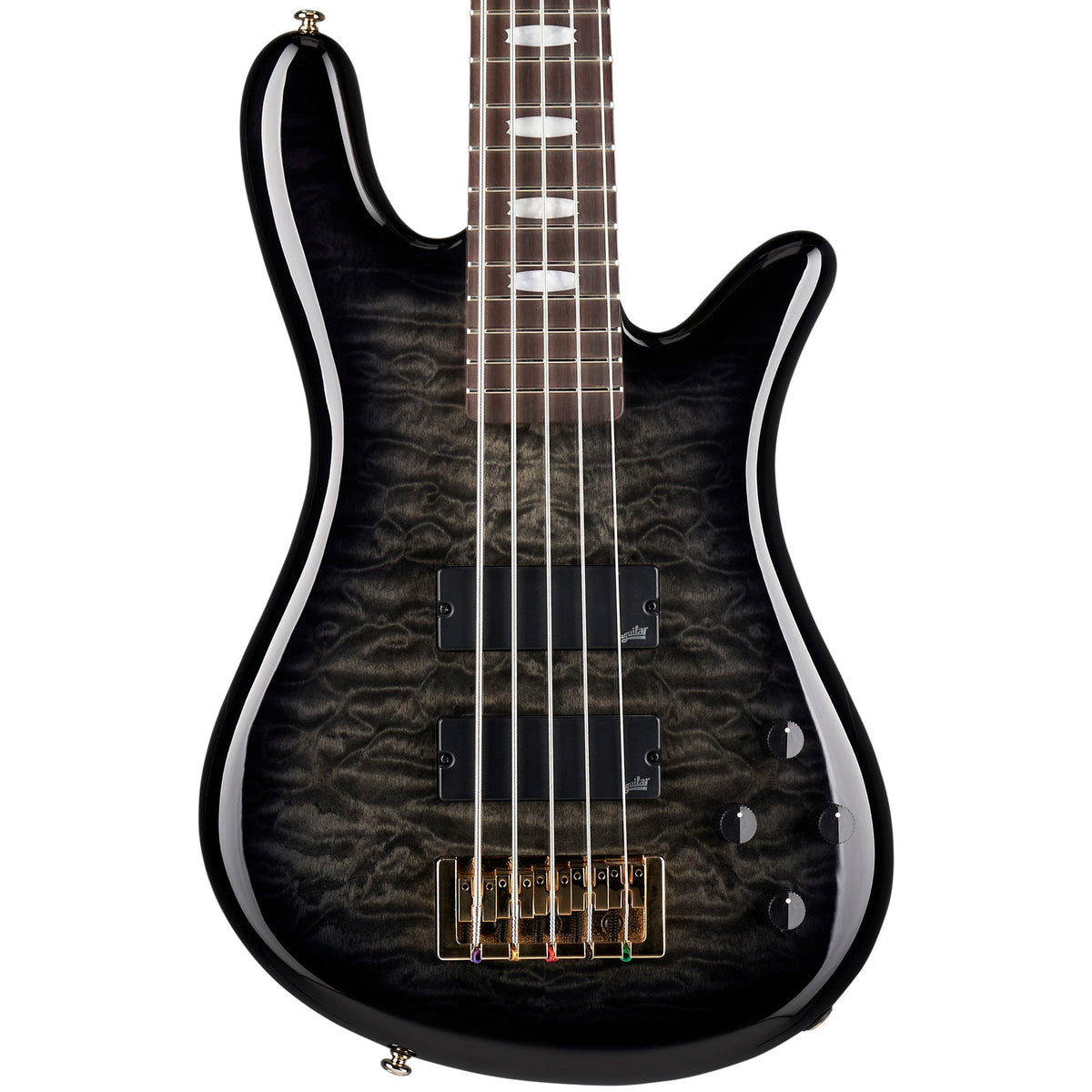 Spector Icon NS-5 Bolt-on Electric Bass - Black Stain Gloss w/ Gig Bag - MusicMarket