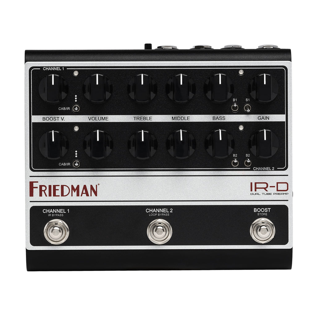 Friedman IR-D Dual Tube Preamp Pedal - MusicMarket