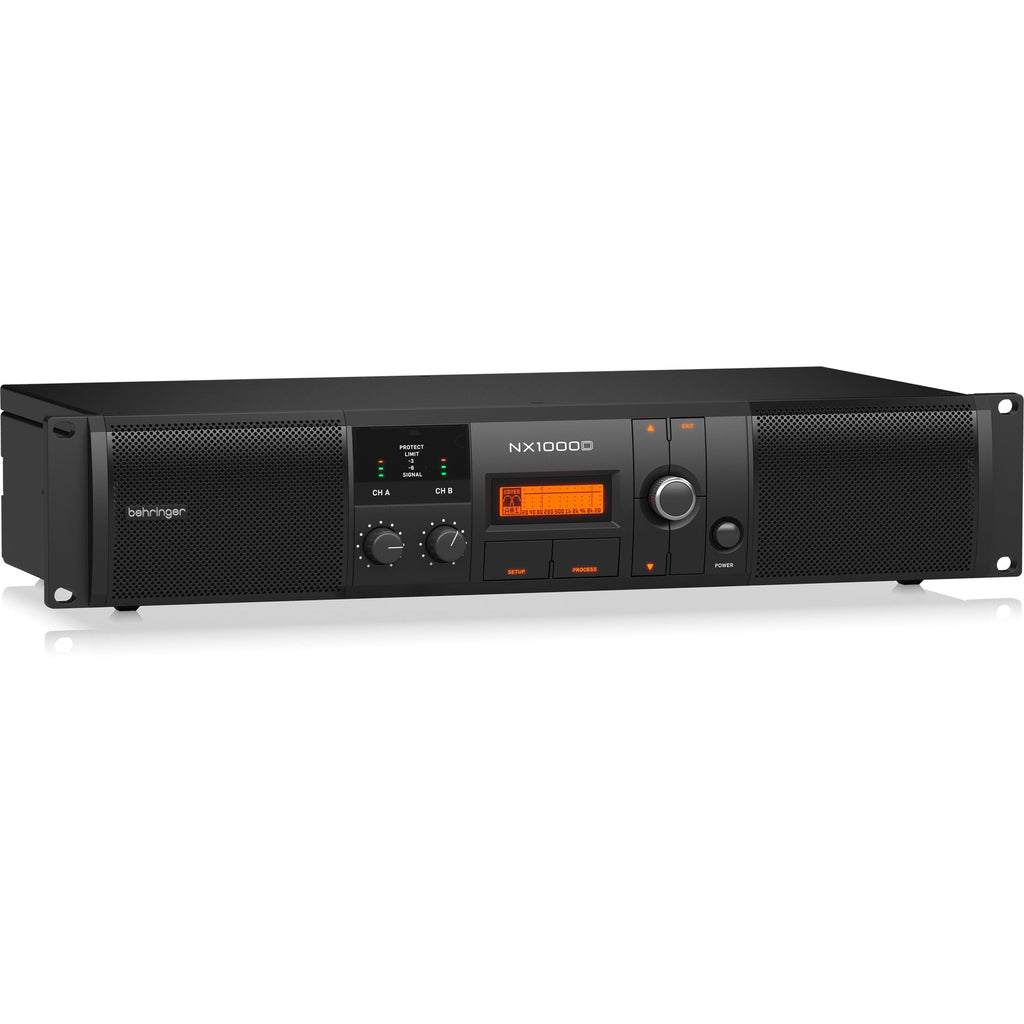Behringer NX1000D Power Amplifier with DSP - View 3 | MusicMarket