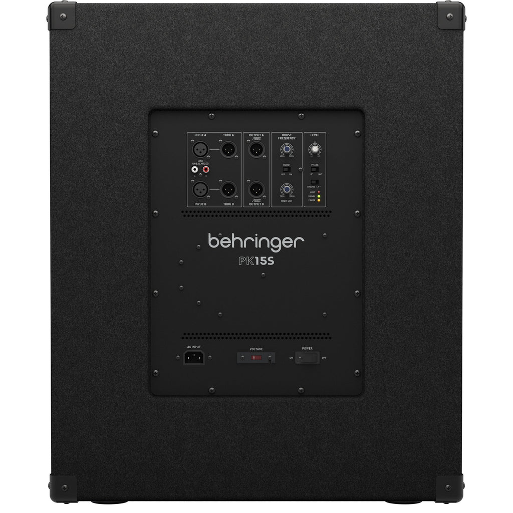 Behringer PK15S High-Performance Active 1000W PA Subwoofer - View 3 | MusicMarket