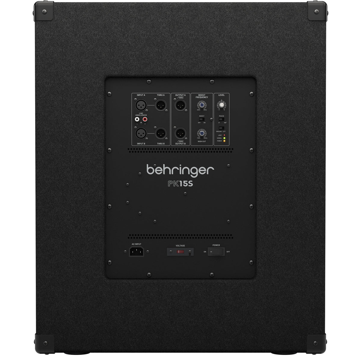 Behringer PK15S High-Performance Active 1000W PA Subwoofer - View 3 | MusicMarket