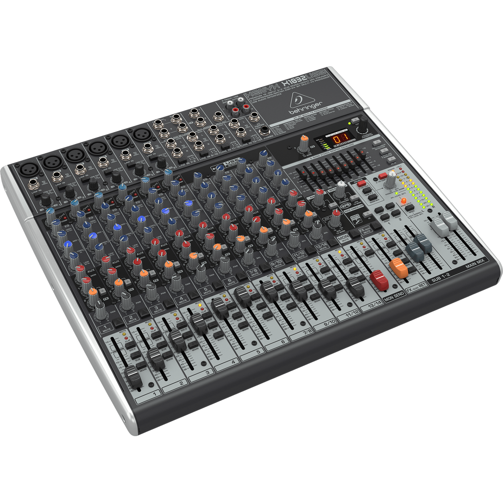 Behringer Xenyx X1832USB Premium 18-Input 3/2-Bus Mixer & USB Audio Interface - View 6 | MusicMarket
