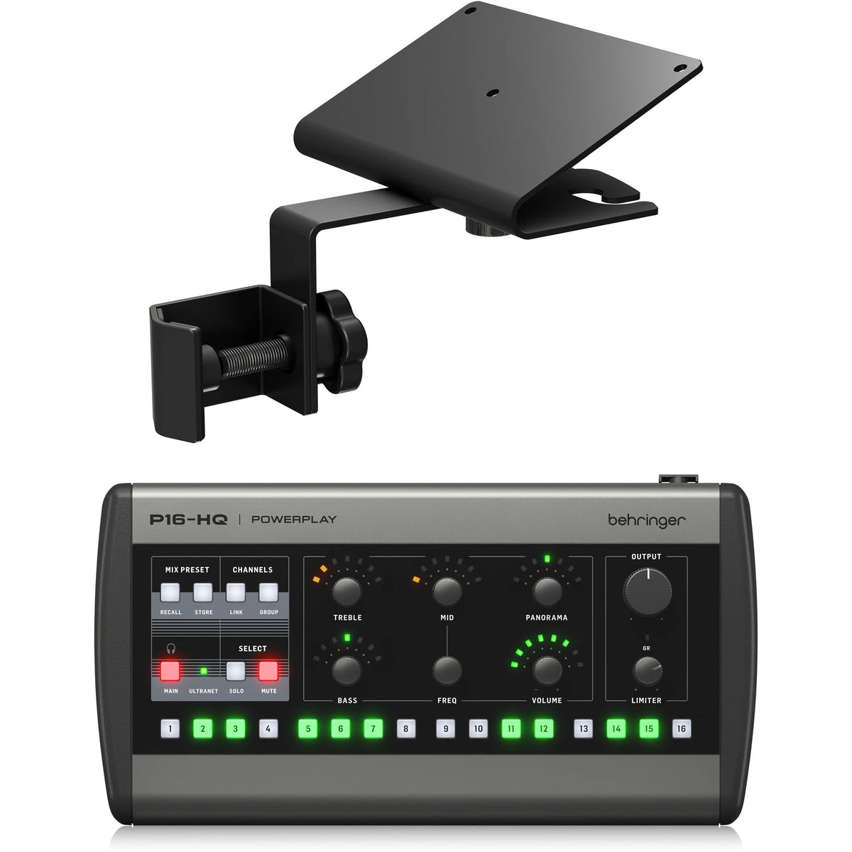 Behringer P16-HQ Powerplay Personal Mixer - View 3 | MusicMarket