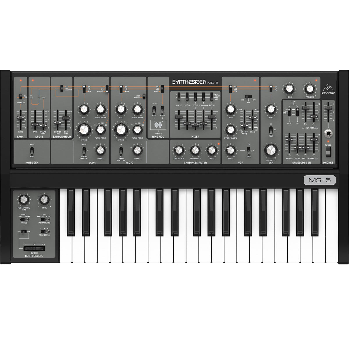 Behringer MS-5 Analog Synthesizer - MusicMarket