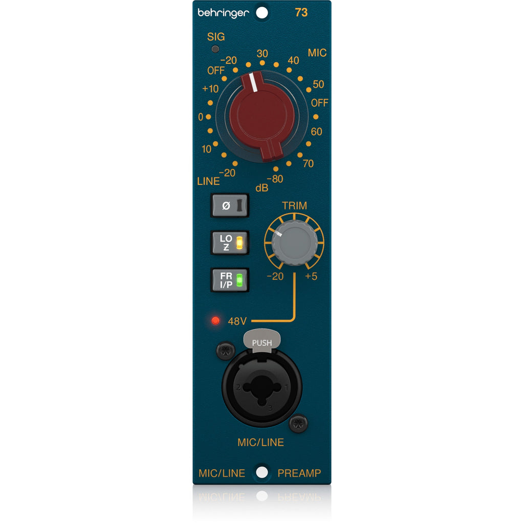 BEHRINGER 73 - 500 Series Legendary Microphone Preamplifier - MusicMarket