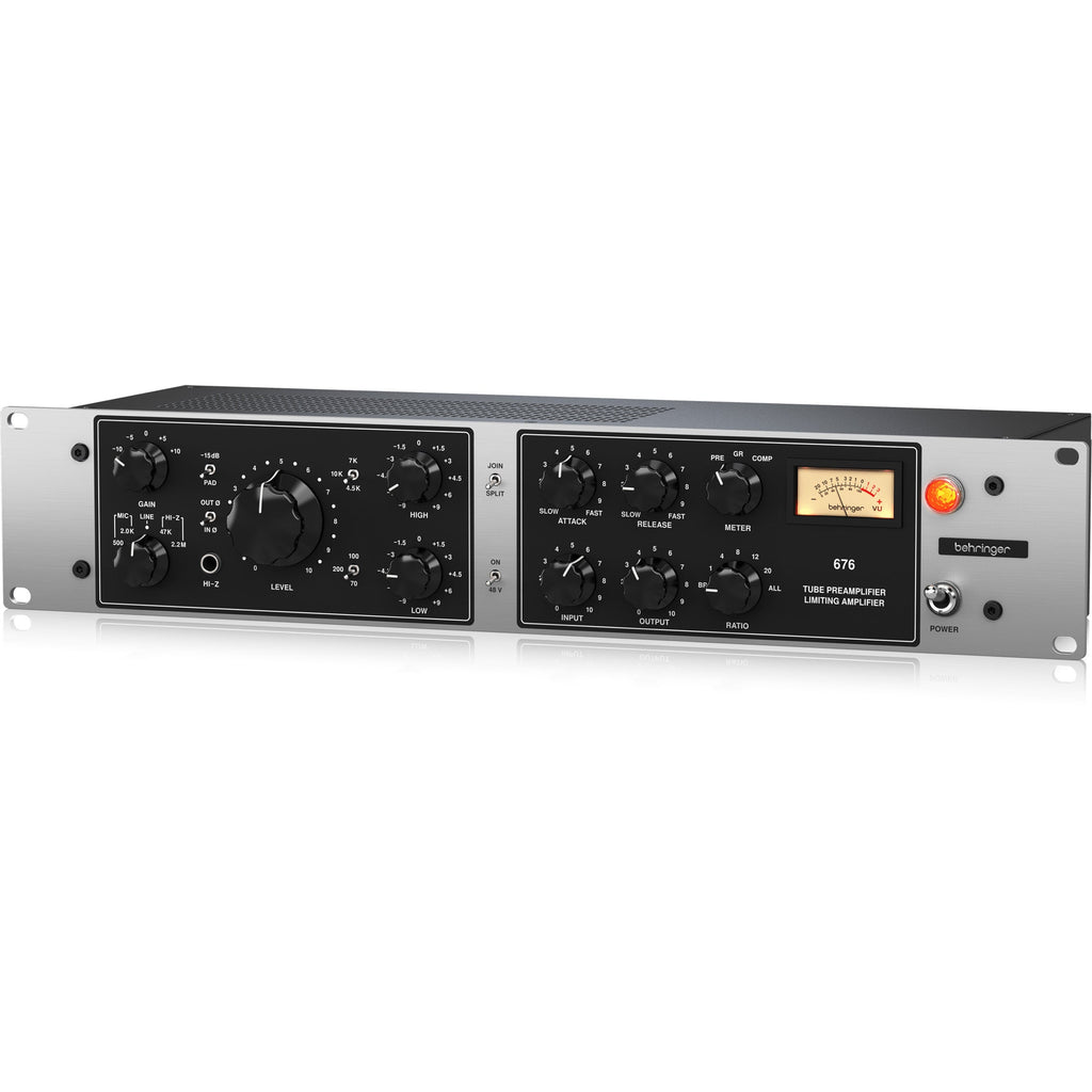 Behringer 676 Classic Vacuum Tube Preamplifier and FET-Style Compressor - View 4 | MusicMarket
