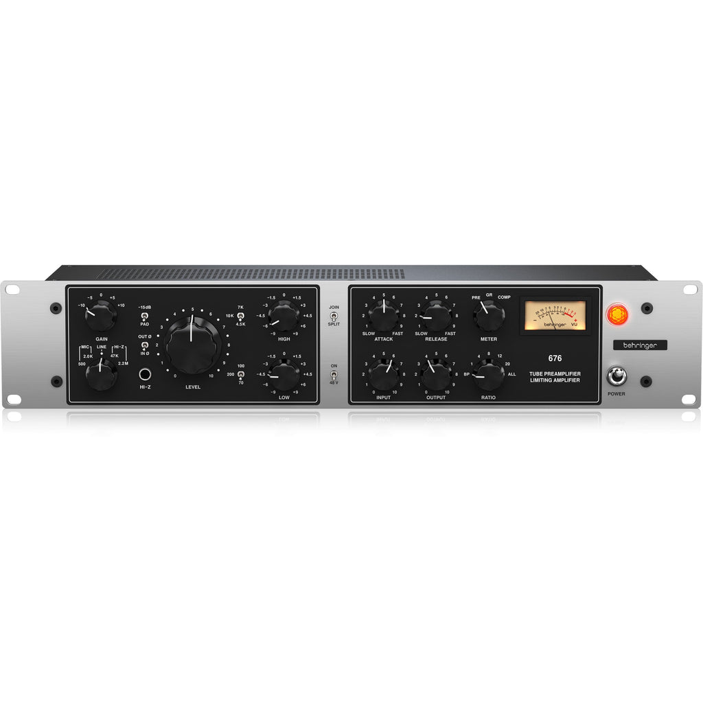 Behringer 676 Classic Vacuum Tube Preamplifier and FET-Style Compressor - View 2 | MusicMarket