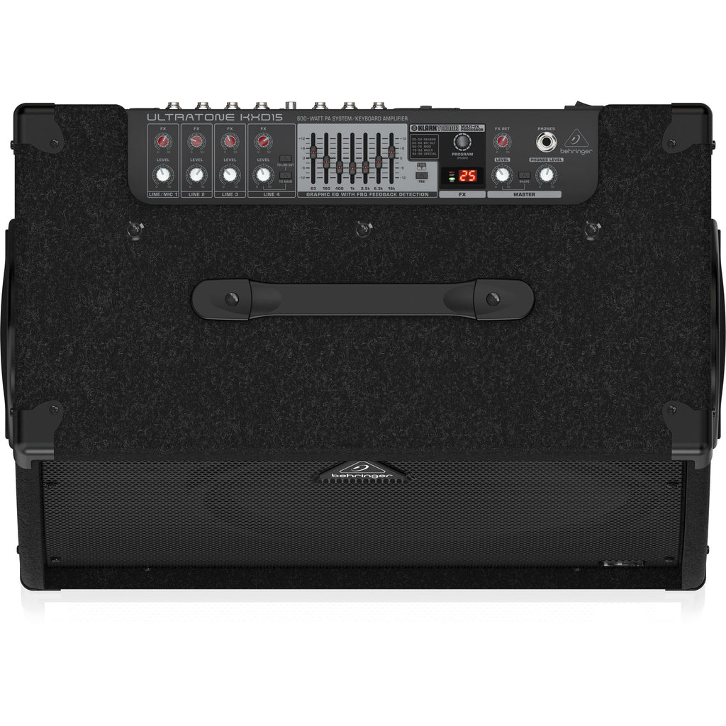 Behringer Ultratone KXD15 600W 15" Keyboard Amp - View 4 | MusicMarket