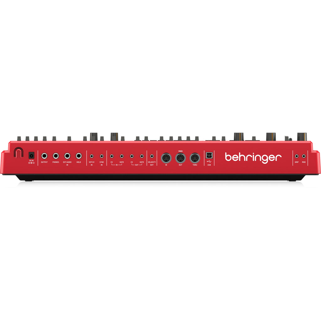 Behringer MS-1 MKII RD Analog Synthesizer, Red - View 2 | MusicMarket
