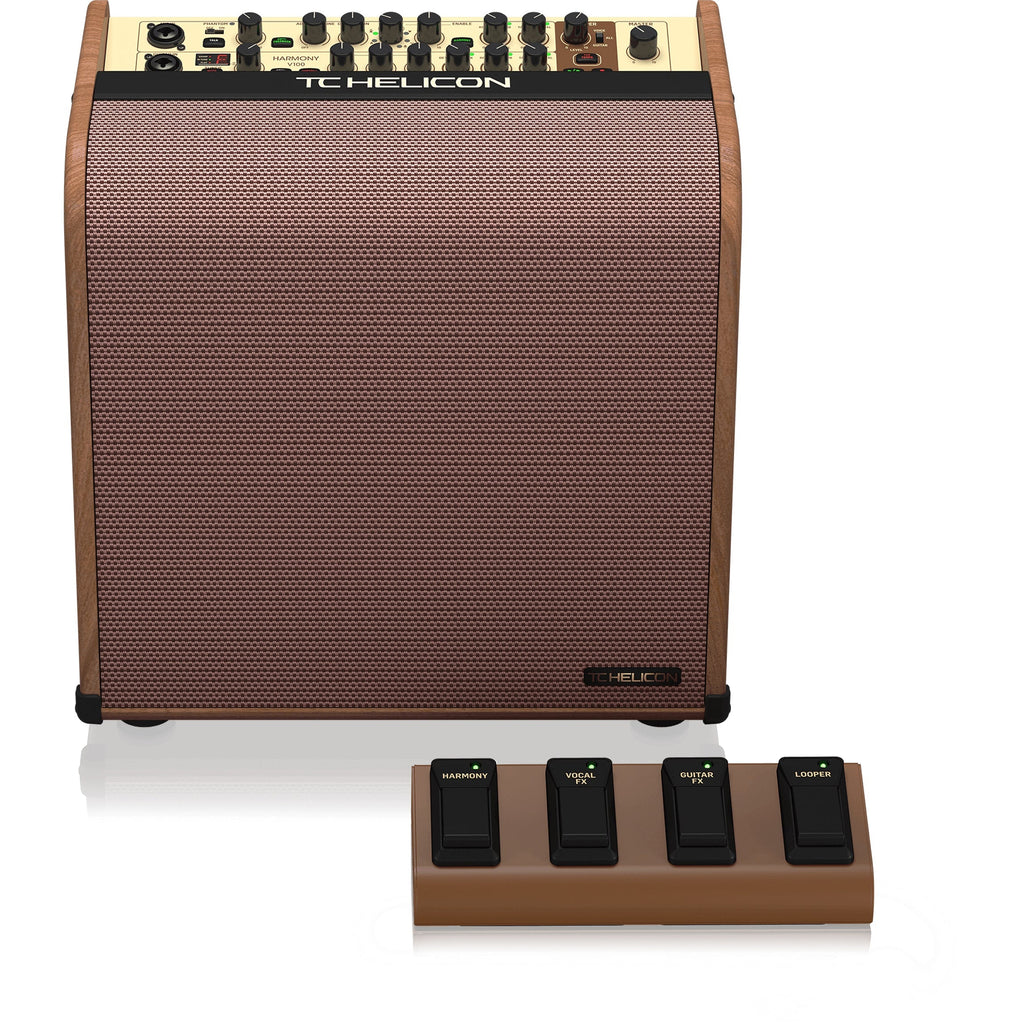 TC-Helicon Harmony V100 100-watt 2-Channel Acoustic Amplifier - MusicMarket