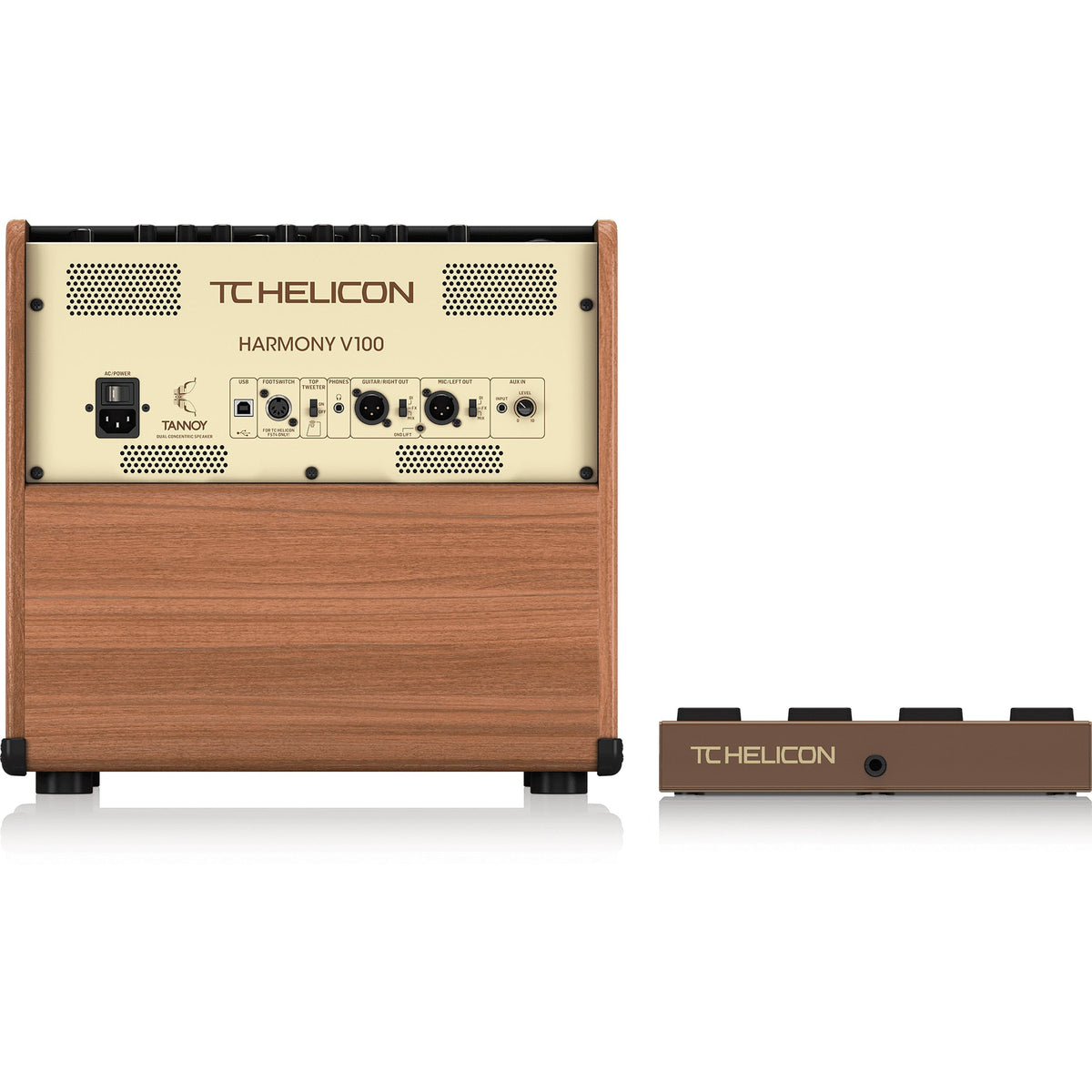 TC-Helicon Harmony V100 100-watt 2-Channel Acoustic Amplifier - View 2 | MusicMarket