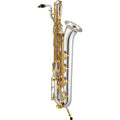Jupiter JBS1100SG Silver Plated Body w/Gold Lacquered Keys Eb Baritone Saxophone - MusicMarket