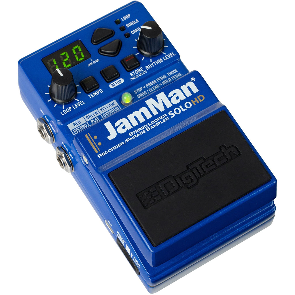 Digitech Jamman Solo High Def Looper USB with JamSync - View 9 | MusicMarket