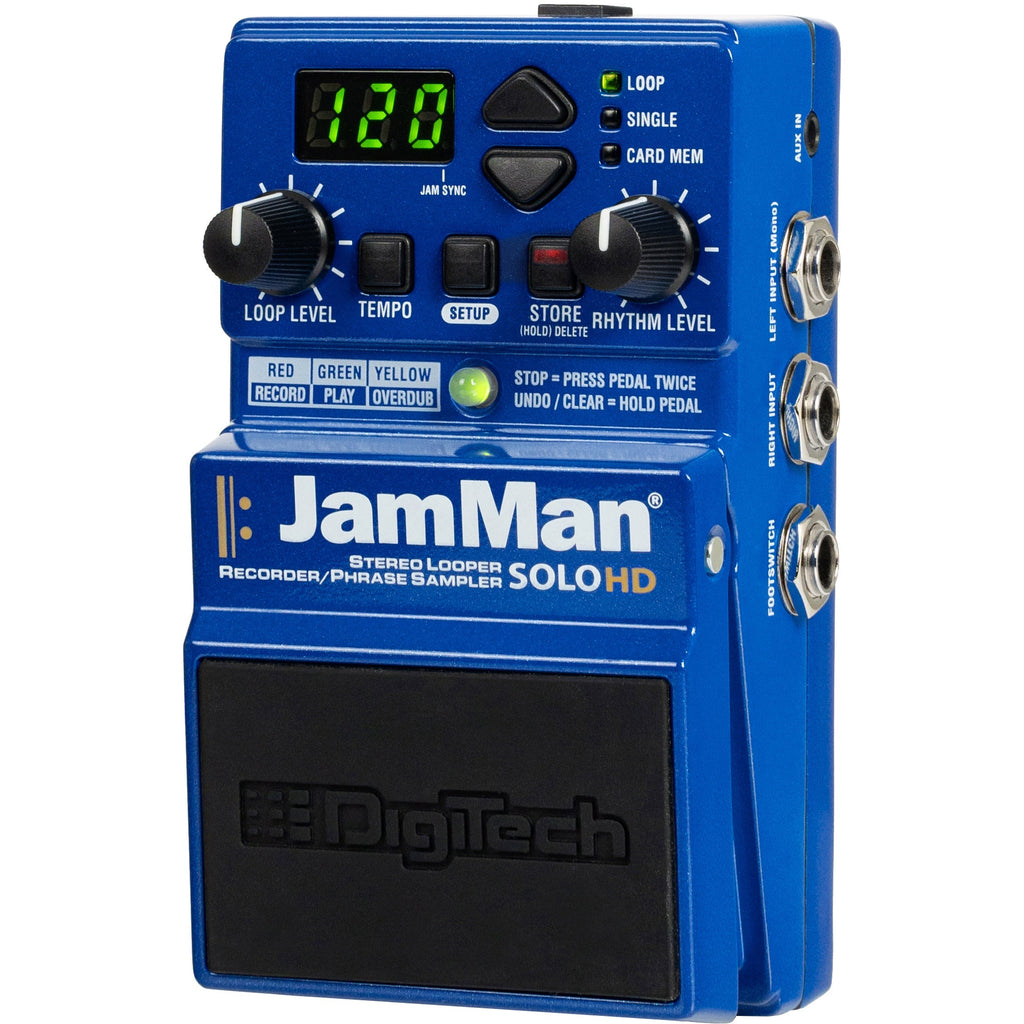 Digitech Jamman Solo High Def Looper USB with JamSync - View 2 | MusicMarket