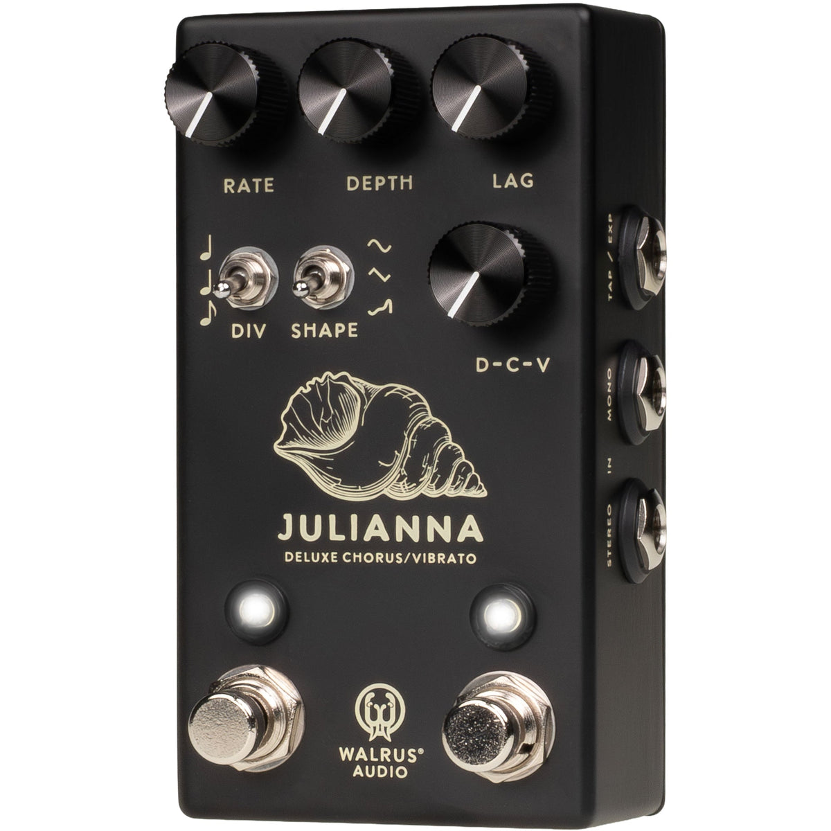 Walrus Audio Julianna Deluxe Chorus/Vibrato Pedal - Black - View 3 | MusicMarket