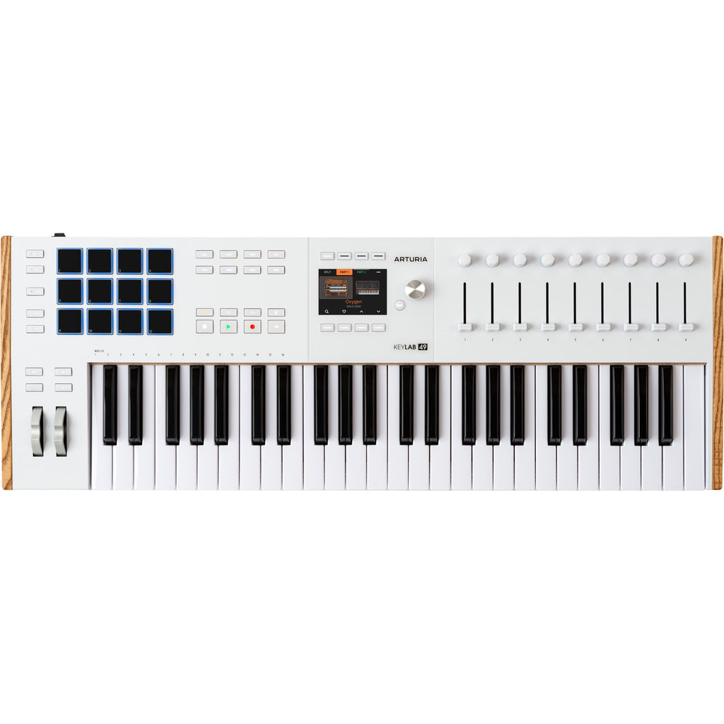 Arturia Keylab 49 MK3 Midi Controller - White - MusicMarket