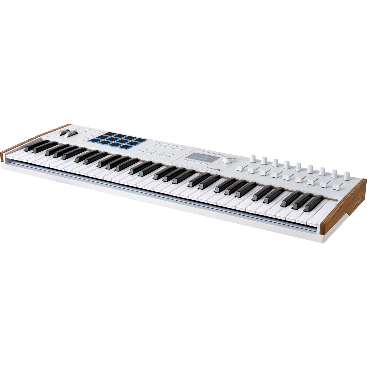 Arturia Keylab 61 MK3 Midi Controller - White - View 2 | MusicMarket