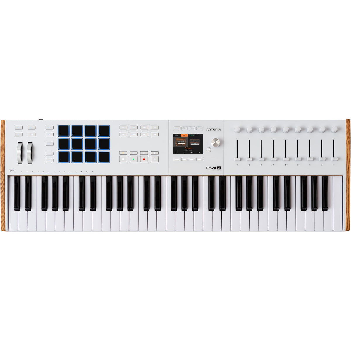 Arturia Keylab 61 MK3 Midi Controller - White - MusicMarket