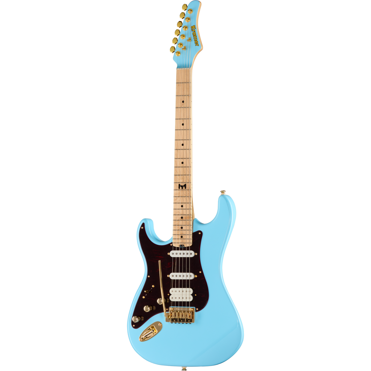 Kramer Malina Moye Pacer Deluxe Left Handed Electric Guitar - Splash Blue - View 2 | MusicMarket