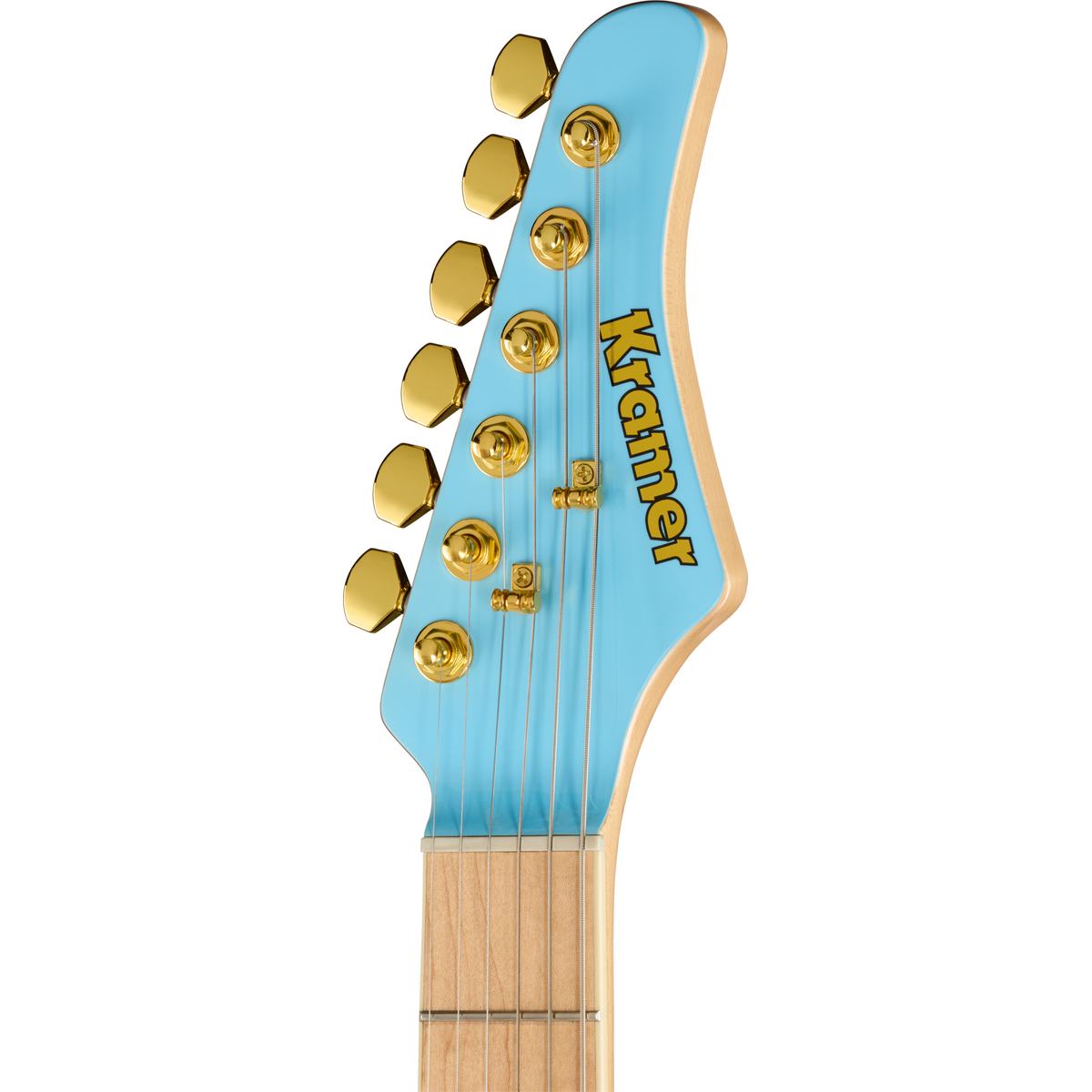 Kramer Malina Moye Pacer Deluxe Left Handed Electric Guitar - Splash Blue - View 4 | MusicMarket
