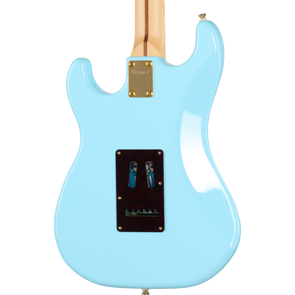 Kramer Malina Moye Pacer Deluxe Electric Guitar - Splash Blue - View 8 | MusicMarket