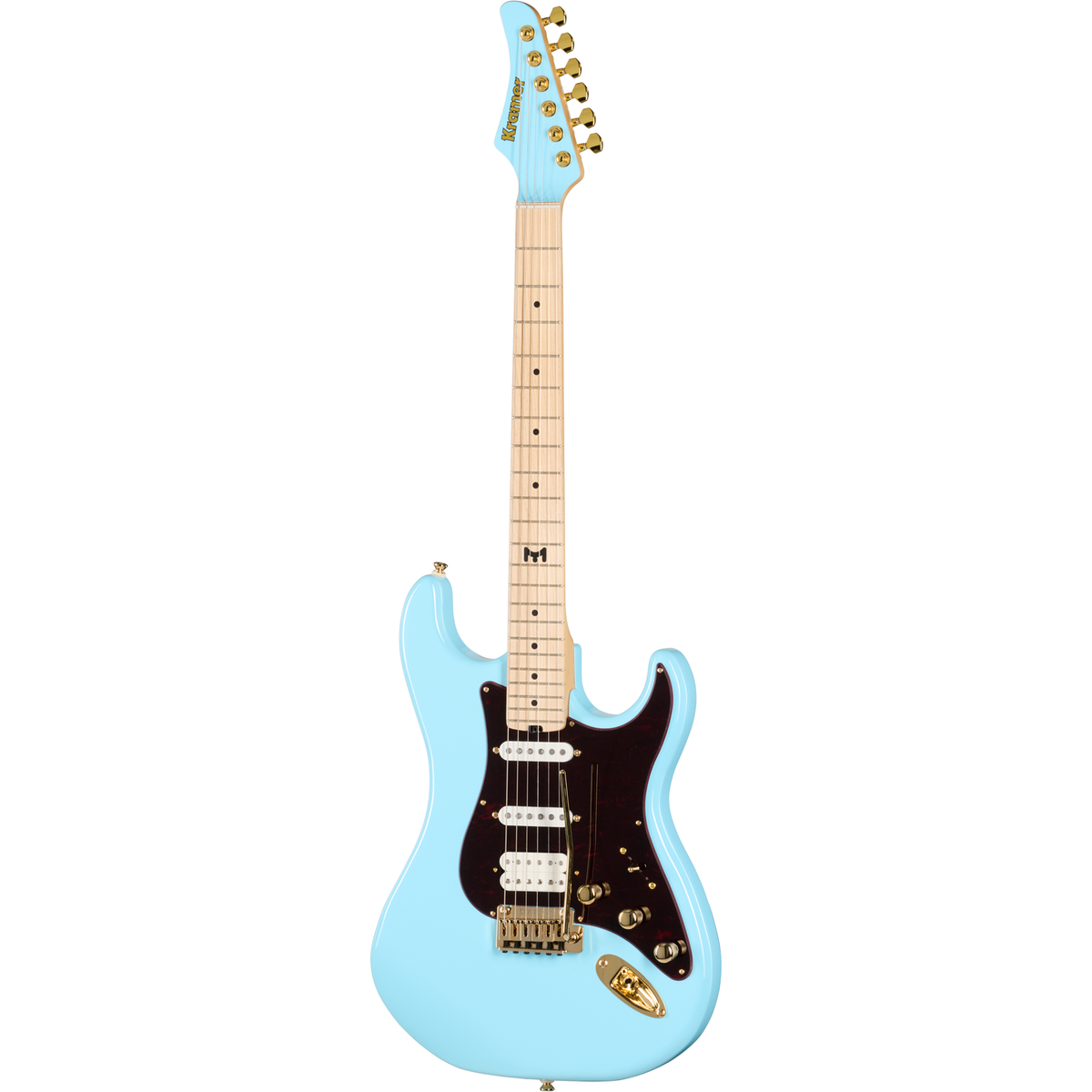 Kramer Malina Moye Pacer Deluxe Electric Guitar - Splash Blue - View 2 | MusicMarket