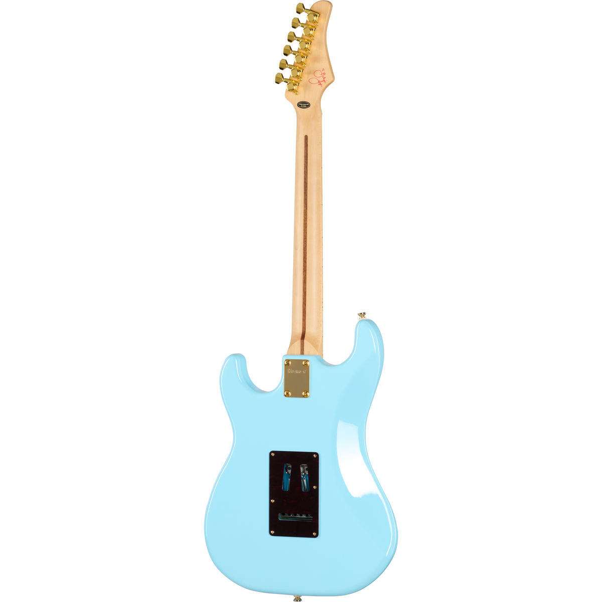 Kramer Malina Moye Pacer Deluxe Electric Guitar - Splash Blue - View 3 | MusicMarket