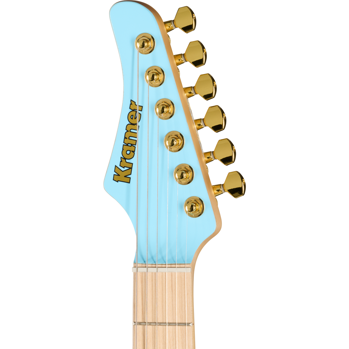 Kramer Malina Moye Pacer Deluxe Electric Guitar - Splash Blue - View 4 | MusicMarket